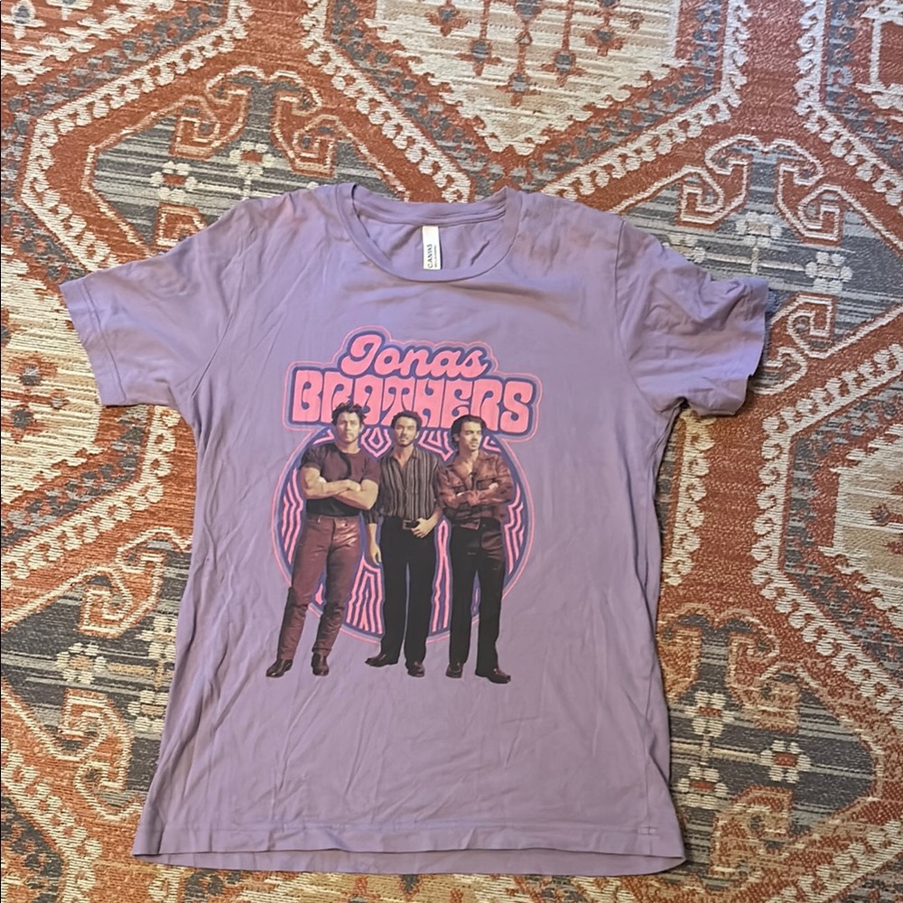 Purple Graphic T-Shirt